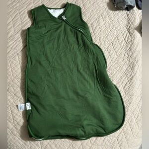 Forrest green copper pearl sleep sack